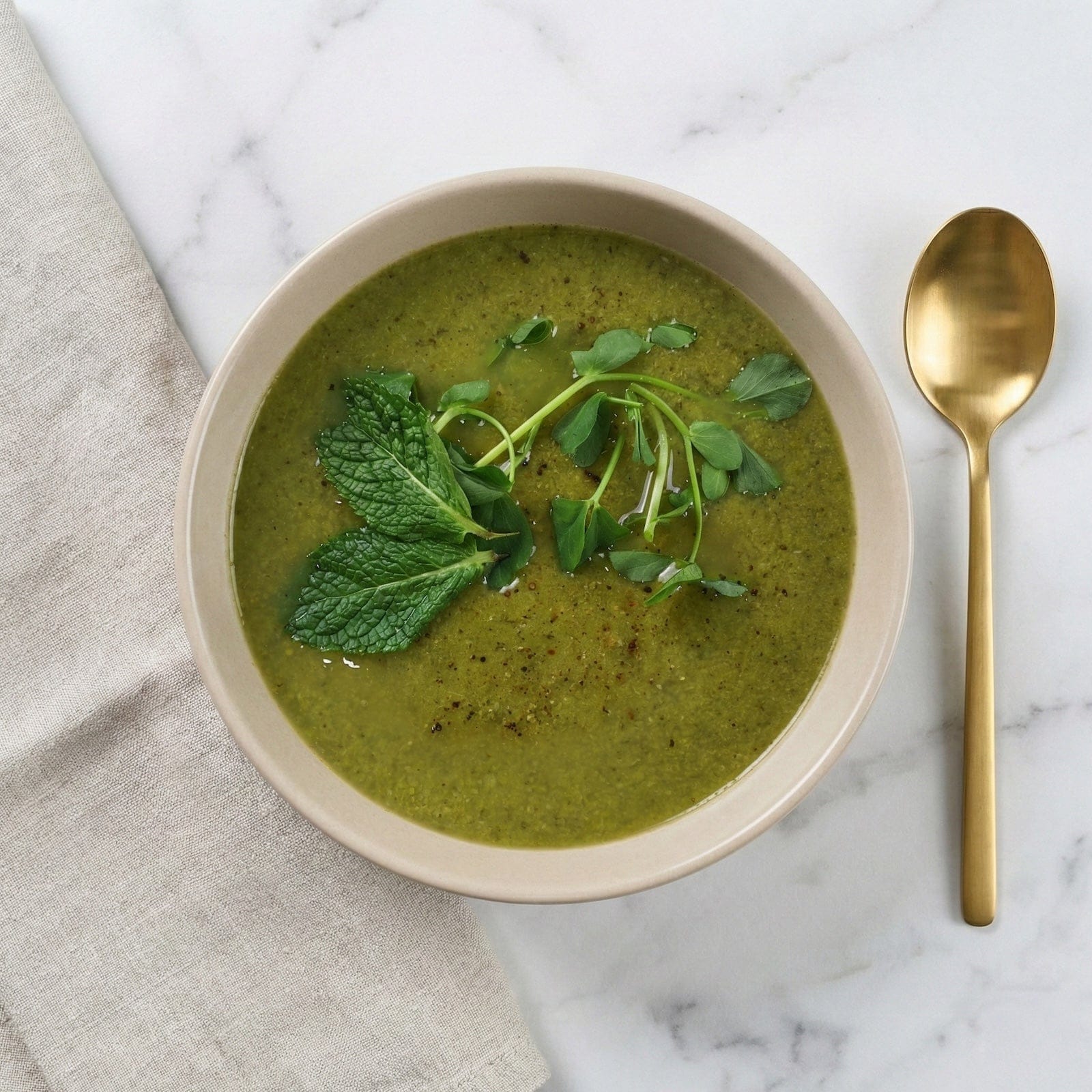 Boost: Petit Pois, Pea & Fresh Mint Protein Soup - Image 3