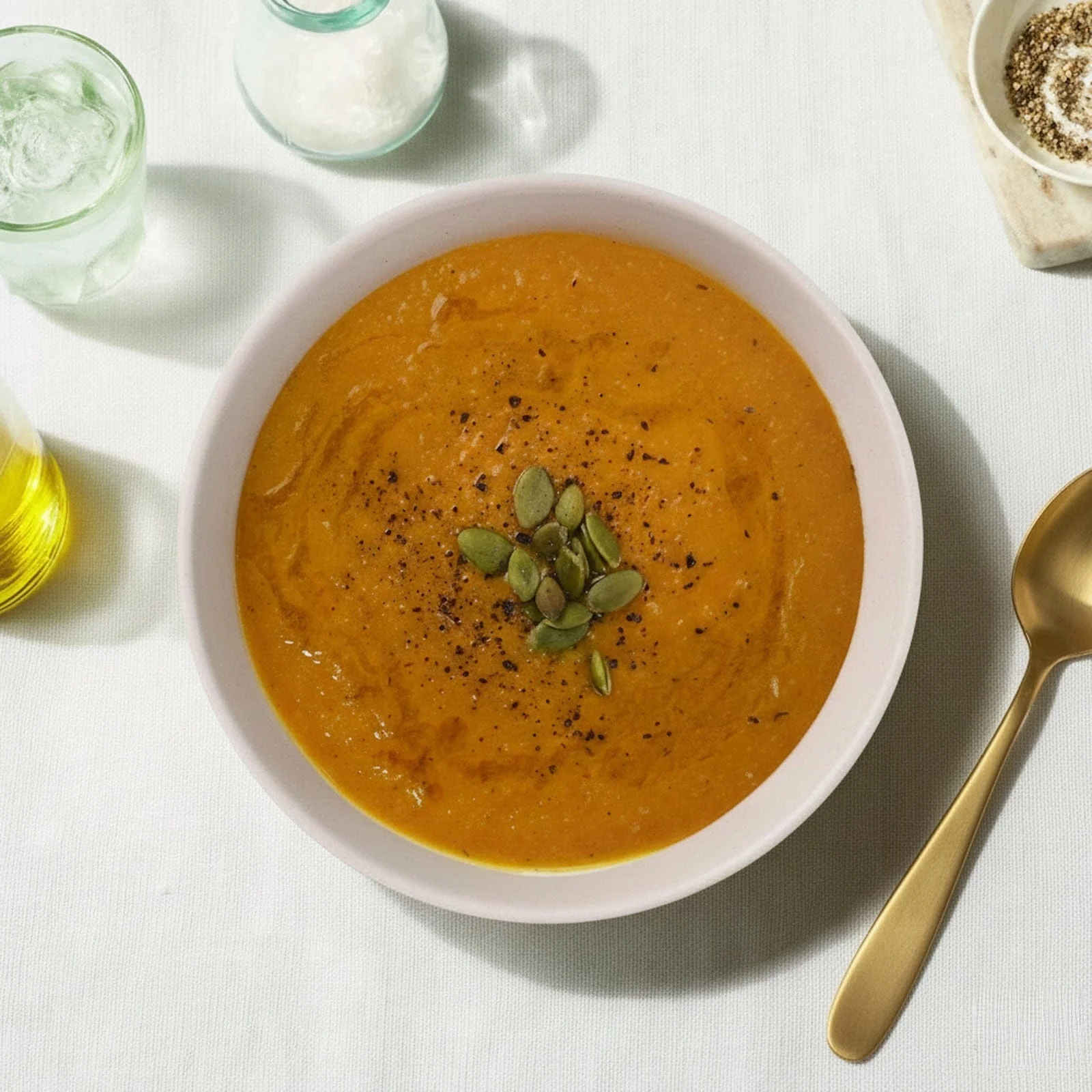 Glow: Sweet Potato, Carrot & Turmeric Protein Soup - Image 3