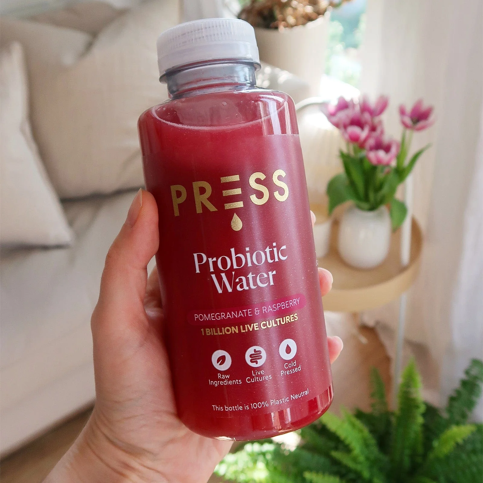 Pomegranate & Raspberry Happy Gut Water - Image 3