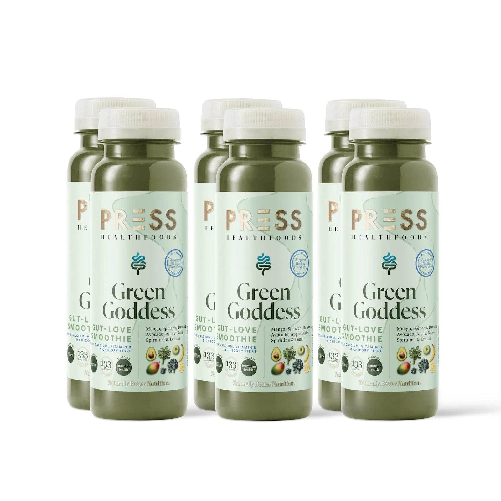 Green Goddess Gut Love Smoothie 250ml - Image 5